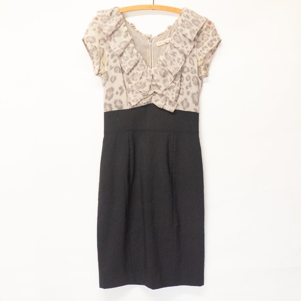 Rebecca Taylor Leopard Print Dress